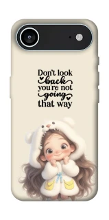 Чехол на Apple iPhone 17 Air (6.5") Don't look back фото 1 из 1