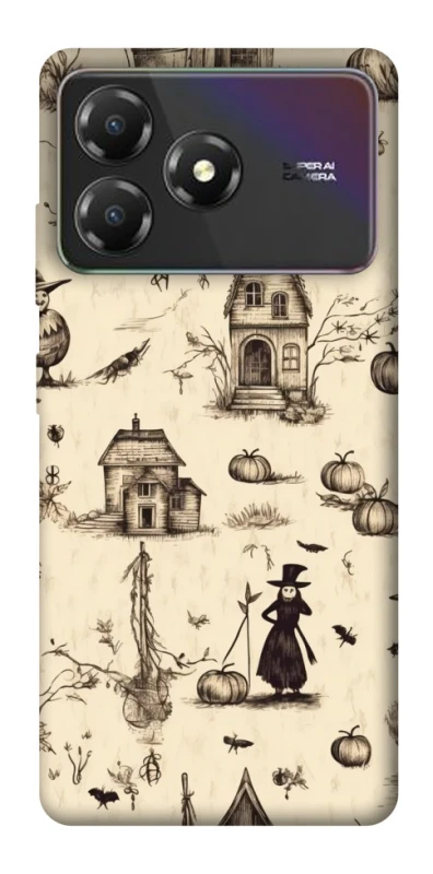 Чохол на ZTE Blade A36 Halloween aesthetic ver.1 фото 1 з 1