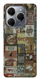 Чохол на TECNO Spark 20 Pro Retro collage ver.1 фото 1 з 1