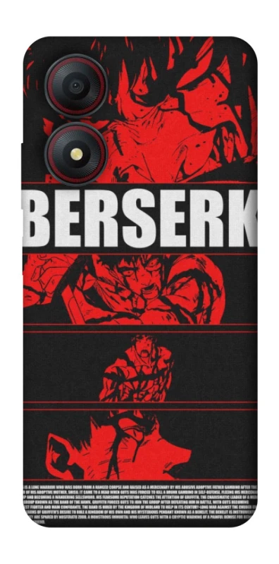 Чохол на ZTE Blade A34 4G Berserk poster фото 1 з 1