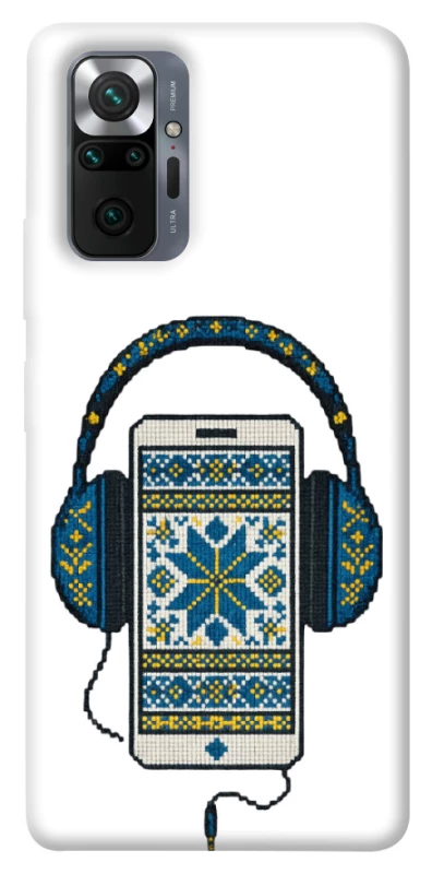 Чехол на Xiaomi Redmi Note 10 Pro Современная вышиванка фото 1 из 1