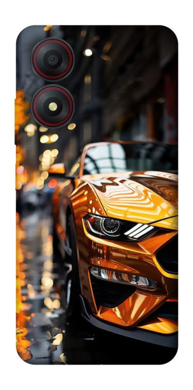 Чохол на ZTE Blade A34 4G Golden sports car фото 1 з 1