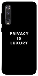 Чохол на Xiaomi Mi 9 SE Privacy is luxury фото 1 з 1