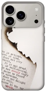 Чехол на Apple iPhone 17 Pro (6.3") Стихи фото 1 из 1