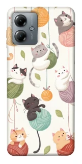 Чохол на Motorola Moto G14 Funny Kittens фото 1 з 1