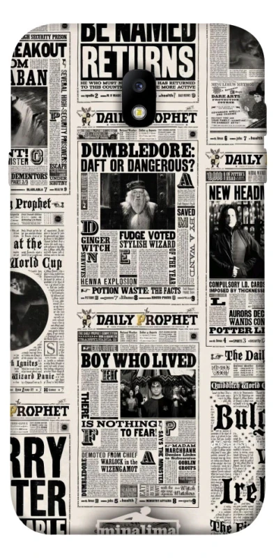 Чохол на Samsung J730 Galaxy J7 (2017) Harry Potter newspaper фото 1 з 1