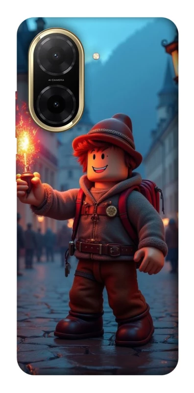 Чохол на Xiaomi Redmi A5 (Europe version) Roblox Fire Logo Blue Flames фото 1 з 1