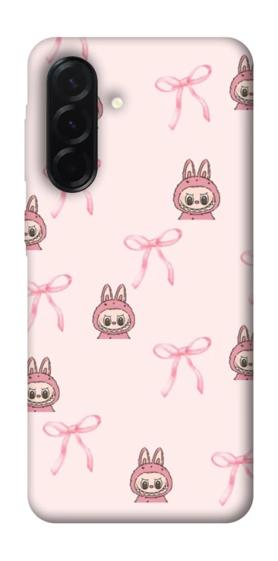 Чохол на Samsung Galaxy A37 5G Pink bows and Labubus фото 1 з 1
