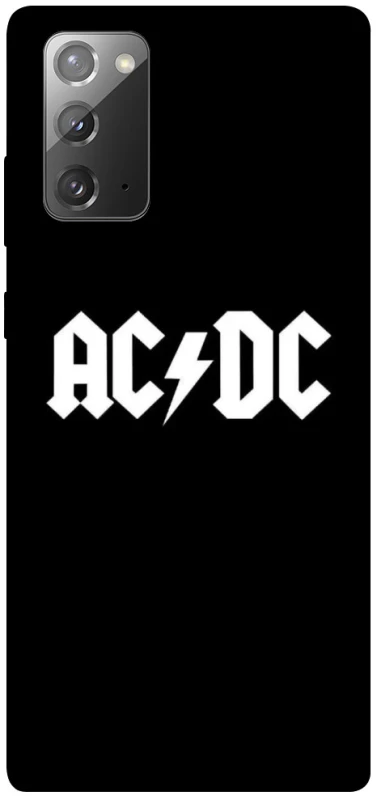 Чехол на Samsung Galaxy Note 20 AC/DC logo фото 1 из 1
