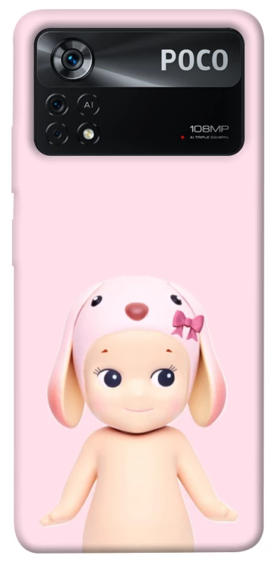 Чохол на Xiaomi Poco X4 Pro 5G Pink Ribbon Hop фото 1 з 1