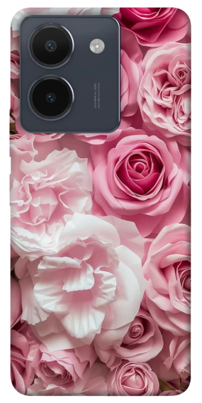 Чохол на Vivo Y36 Рожеві Квіти фото 1 з 1