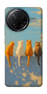 Чехол на Infinix Note 50 Pro cats on wall фото 1 Чехол на Infinix Note 50 Pro cats on wall фото 1 из 1