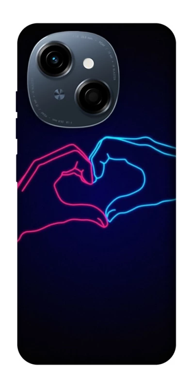 Чохол на TECNO Spark Go 1 Neon love фото 1 з 1
