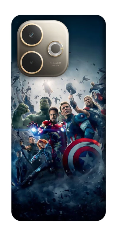 Чехол на Oppo A5 Pro 4G Marvel heroes фото 1 из 1