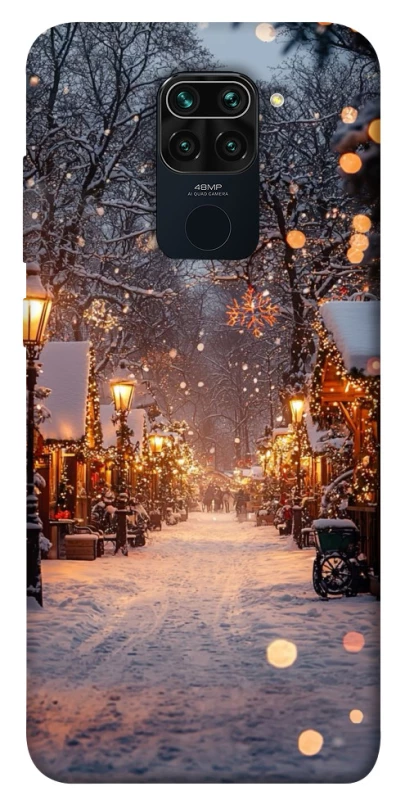 Чохол на Xiaomi Redmi Note 9 / Redmi 10X Новорічний v50 фото 1 з 1