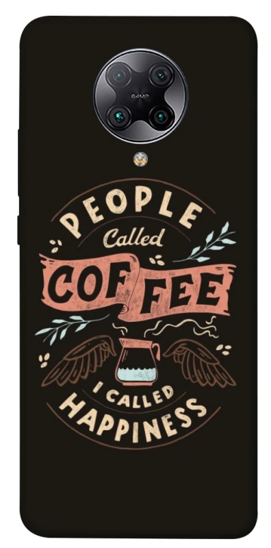 Чохол на Xiaomi Redmi K30 Pro / Poco F2 Pro Сoffee happiness фото 1 з 1