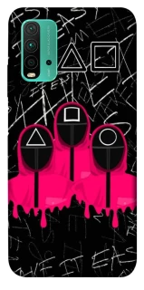 Чохол на Xiaomi Redmi Note 9 4G / Redmi 9 Power squid game v4 фото 1 з 1
