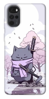 Чохол на Motorola Moto G22 Samurai cat фото 1 з 1