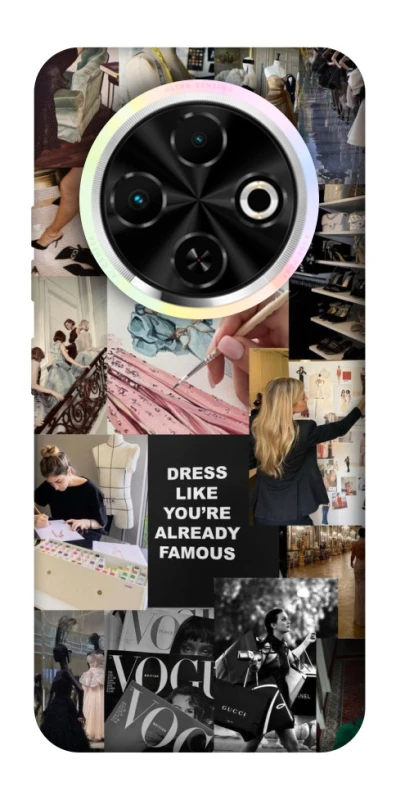 Чохол на TECNO Spark 30C Fashion collage ver.11 фото 1 з 1