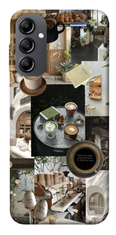 Чохол на Samsung Galaxy A14 4G/5G Coffee collage ver.4 фото 1 з 1