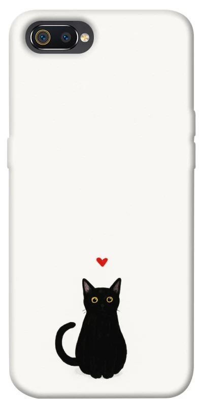 Чехол на Realme C2 cat in love фото 1 из 1