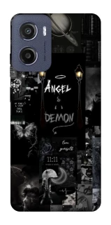 Чохол на Motorola Moto E15 Angel & Demon фото 1 з 1