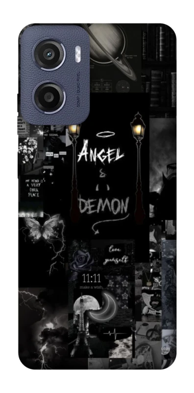 Чехол на Motorola Moto G05 Angel & Demon фото 1 из 1