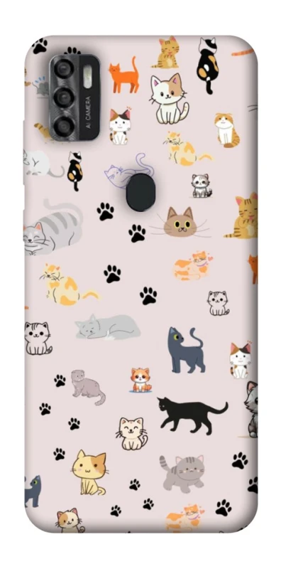 Чохол на ZTE Blade A7s (2020) Cat style ver.1 фото 1 з 1