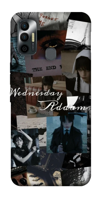 Чехол на TECNO Spark 7 Wednesday Collage ver.1 фото 1 из 1