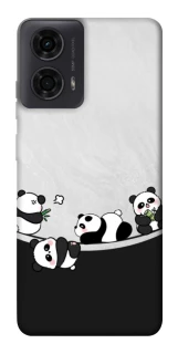 Чехол на Motorola Moto G24 Four pandas фото 1 из 1