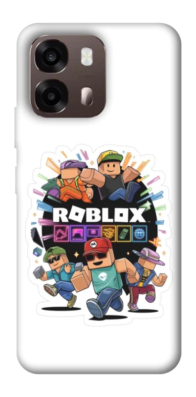 Чехол на Oppo A6 Roblox logo ver.3 фото 1 из 2
