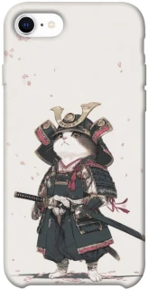 Чохол на Apple iPhone SE (2020) Samurai Cat Warrior фото 1 з 1