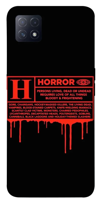 Чохол на Oppo A72 5G / A73 5G Horror Halloween фото 1 з 1