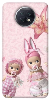 Чехол на Xiaomi Redmi Note 9 5G / Note 9T Vintage Blossom Twins фото 1 из 1