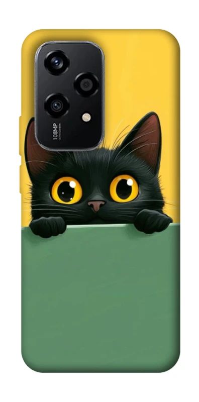 Чохол на Honor 200 Lite Black cat v2 фото 1 з 1