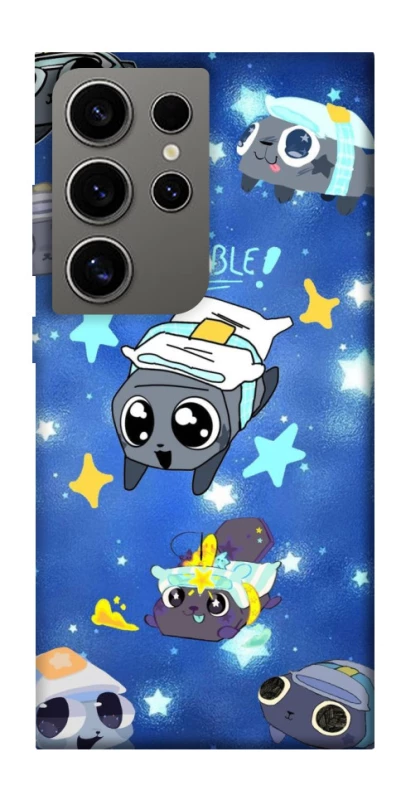 Чохол на Samsung Galaxy S24 Ultra Pebble kitten stars фото 1 з 1