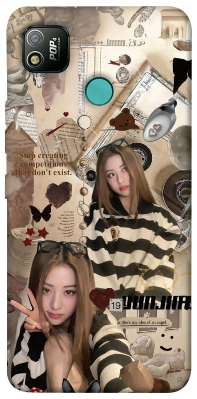 Чохол на TECNO POP 4 Yunjin - LE SSERAFIM фото 1 з 1