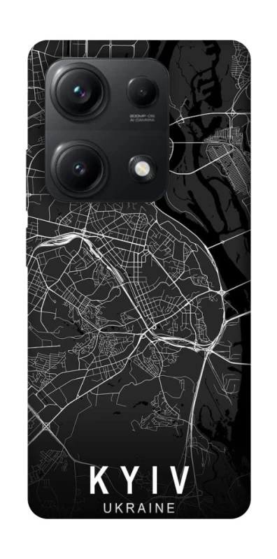 Чохол на Xiaomi Redmi Note 14S Kyiv map фото 1 з 1