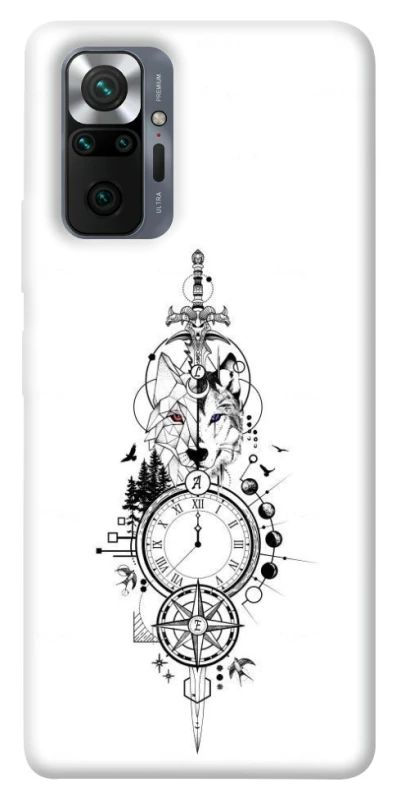 Чехол на Xiaomi Redmi Note 10 Pro Tattoo ver.8 фото 1 из 1