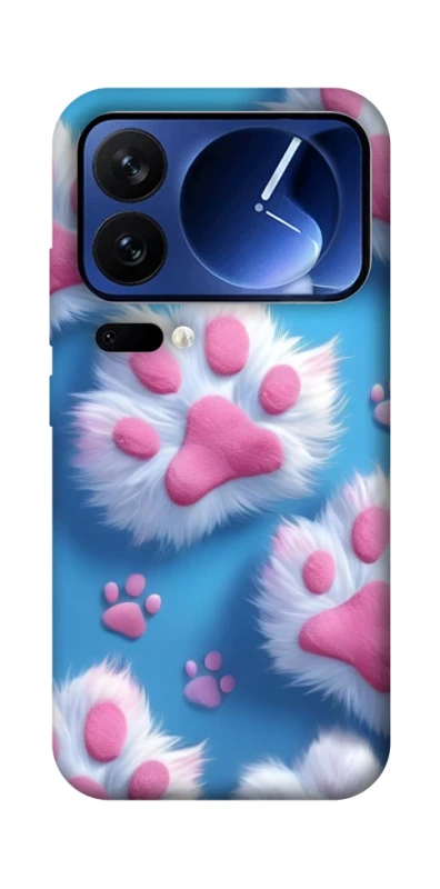 Чохол на Xiaomi Poco F7 Ultra Cat paw фото 1 з 1