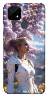 Чехол на Realme C21 Cyber space girl ver.1 фото 1 из 1