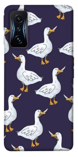 Чехол на Xiaomi Poco F4 GT Гуси с претензией фото 1 из 1