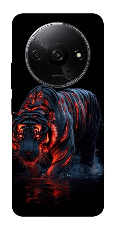 Чехол на Xiaomi Redmi A3 fire tiger фото 1 из 1