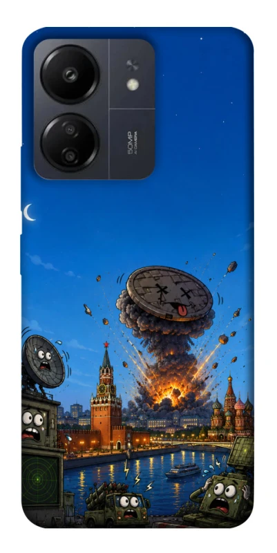 Чохол на Xiaomi Poco C65 Moscow never sleeps ver.8 фото 1 з 1