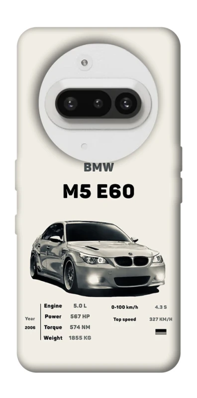 Чохол на Nothing Phone (3a) BMW M5 E60 фото 1 з 1