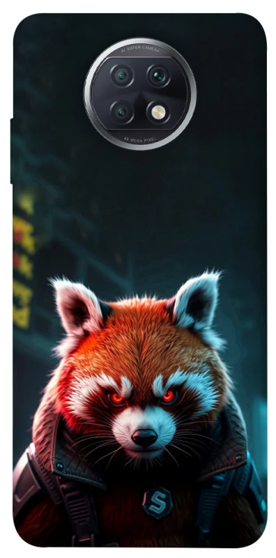 Чохол на Xiaomi Redmi Note 9 5G / Note 9T Cyber Red Panda фото 1 з 1