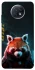 Чохол на Xiaomi Redmi Note 9 5G / Note 9T Cyber Red Panda фото 1 з 1