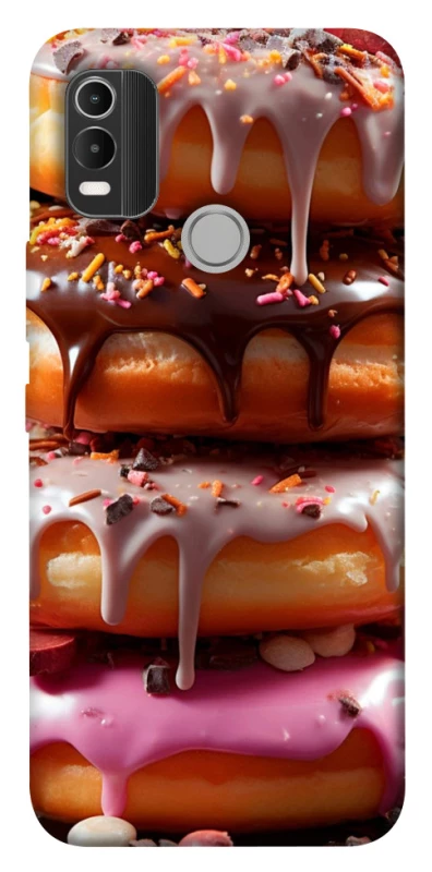 Чохол на Nokia C21 Plus Пончики фото 1 з 1