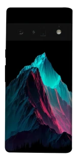 Чехол на Google Pixel 6 Pro Neon mountains фото 1 из 1