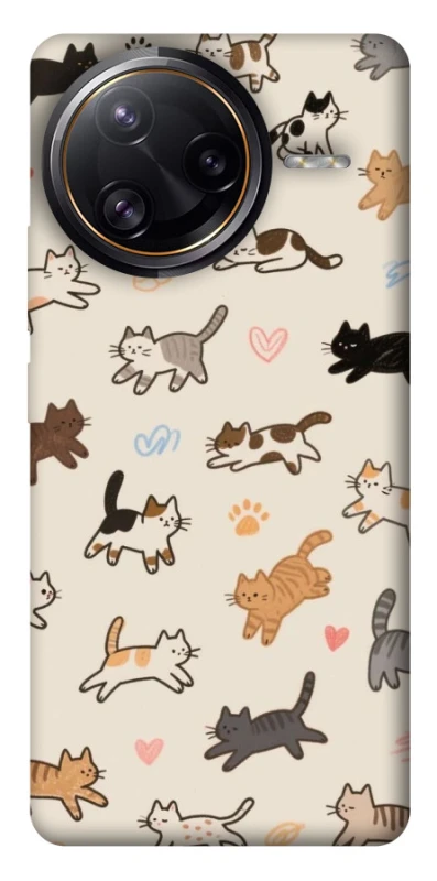 Чохол на Xiaomi Poco F7 Ultra Cat style ver.2 фото 1 з 1